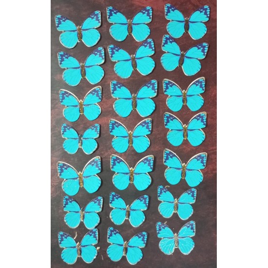 Cake Decor 21 pcs Butterfly Happy Birthday Theme Paper Topper For Cake And Cupcake Cake Decor 21 pcs Butterfly Happy Birthday Theme Paper Topper For Cake And Cupcake