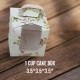 Single Cupcake Box With Window ( Random colour ) - Size 3.5"x3.5"x3.5" Single Cupcake Box With Window ( Random colour ) - Size 3.5"x3.5"x3.5"
