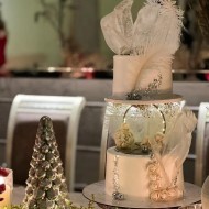 10-12inch  Feathers, Craft Art Soft Native Feather Accessories for Festival, DIY, Party, Wedding , Cake Decoration (White)