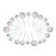 Party Decorz Multicolour Glitter Faux Ball Cake Topper Set Of 20 Pcs,5pcs 4 CM Faux Ball,5pcs 2 CM Faux Ball,5pcs 3 CM Faux Ball,5pcs 1.5 CM Birthday Cake Decoration- (Glitter Silver) Party Decorz Multicolour Glitter Faux Ball Cake Topper Set Of 20 Pcs,5pcs 4 CM Faux Ball,5pcs 2 CM Faux Ball,5pcs 3 CM Faux Ball,5pcs 1.5 CM Birthday Cake Decoration- (Glitter Silver)