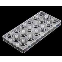 Polycarbonate Magnetic Chocolate DIY Mould (Chocolate Weight Approx 12 Grams) Polycarbonate Magnetic Chocolate DIY Mould (Chocolate Weight Approx 12 Grams)