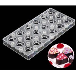 Polycarbonate Magnetic Chocolate DIY Mould (Chocolate Weight Approx 12 Grams) Polycarbonate Magnetic Chocolate DIY Mould (Chocolate Weight Approx 12 Grams)
