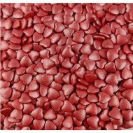  Edible Red Heart Shape Sprinkles | Hearts Sweet Candy Topping for Cake Decor | Cake Decoration and Garnishing | Best use for Cupcake, Pastry, and Cake Toppers