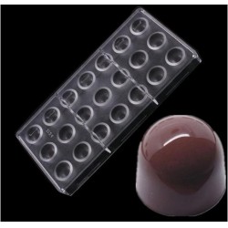 Semicircle Shape 3D Clear Polycarbonate Chocolate Mold Jelly Candy Making Mold DIY Chocolate Moulds Sweet Candy Mold Sugarcraft Fondant Baking Mold Chocolate Baking Tools Semicircle Shape 3D Clear Polycarbonate Chocolate Mold Jelly Candy Making Mold DIY Chocolate Moulds Sweet Candy Mold Sugarcraft Fondant Baking Mold Chocolate Baking Tools