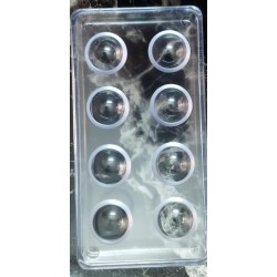 3D Clear Polycarbonate Chocolate Mold Jelly Candy Making Mold DIY Chocolate Moulds Sweet Candy Mold Sugarcraft Fondant Baking Mold Chocolate Baking Tools 8 cavity  3D Clear Polycarbonate Chocolate Mold Jelly Candy Making Mold DIY Chocolate Moulds Sweet Candy Mold Sugarcraft Fondant Baking Mold Chocolate Baking Tools 8 cavity