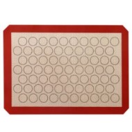 Food Grade Non-Stick Colorful Design Silicone Baking Mat Silicone Oven Sheet ( Size -12*16 )