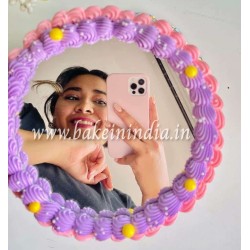 Round Shape Selfie Mirror for Cake – 9 Inch ( 1 piece ) Round Shape Selfie Mirror for Cake – 9 Inch ( 1 piece )