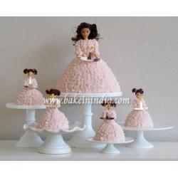 Aluminium Cake Doll Mould – 3 Set