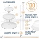Cake Cards Round 8" (Pack of 10)