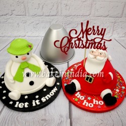 Doll Shape Cake Mould/Tin, Barbie Cake Mould, Frock/Wedding Dress Shape, Aluminium, Small Size