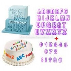 Alphabet Letter & Number Cutters for Cookies and Fondant (40 Pcs Set) Alphabet Letter & Number Cutters for Cookies and Fondant (40 Pcs Set)