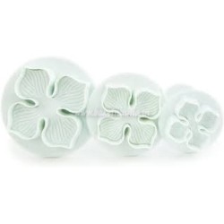 Laurustinus Shape Fondant/Gumpaste Plunger Cutters 3 Pieces Set Laurustinus Shape Fondant/Gumpaste Plunger Cutters 3 Pieces Set