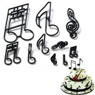 Music Note Silhouette Cookie / Fondant Cake Cutter Set Cake Decoration Tool