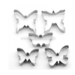 Butterfly Shape Cookie Cutter Set of 5 Pieces Butterfly Shape Cookie Cutter Set of 5 Pieces