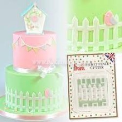 Fence Sugarpaste /Gumpaste/ Fondant Cutter Fence Sugarpaste /Gumpaste/ Fondant Cutter