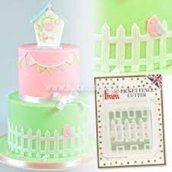 Fence Sugarpaste /Gumpaste/ Fondant Cutter Fence Sugarpaste /Gumpaste/ Fondant Cutter