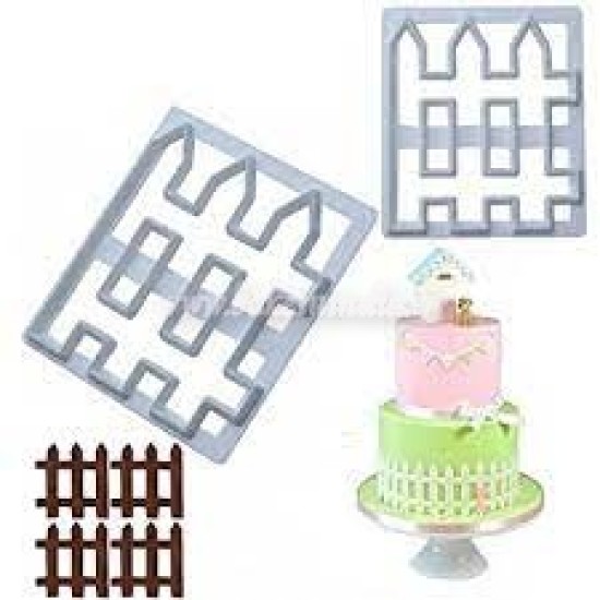 Fence Sugarpaste /Gumpaste/ Fondant Cutter Fence Sugarpaste /Gumpaste/ Fondant Cutter