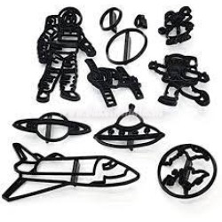 Space Theme cookies and sugarcraft fondant cutter cake decorating tools Space Theme cookies and sugarcraft fondant cutter cake decorating tools