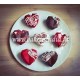 3D Heart Shape Chocolate Silicon  Mould for Cake Decoration