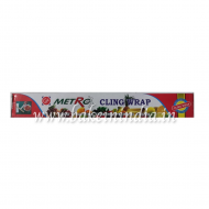 Cling Wrap Food Wrapping Paper - 10 Meters Food Grade, Microwave Safe, Unprinted Paper, Coreless Roll Inside
