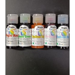 Set of 5 Magic Colour @ 90 Each- RED, RADIENT BLUE, RADIENT YELLOW, RADIENT PINK, RADIENT GREEN