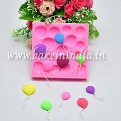 Balloons Shape – Silicone Fondant Mould.