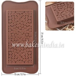 Coffee Bean Bar Chocolate Silicon Mould 
