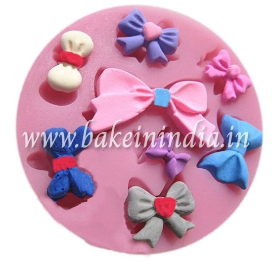 Bow Knot Silicone Molds for Cake Decorating