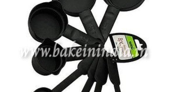 8pc Set Measuring Cups and Spoons (Random Colour)