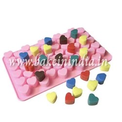Heart Shape Silicone Chocolate Fondant Candy Mould