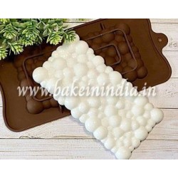 Bubble Chocolate, Silicon, Fondant Molds, 3D Candy Bar Mould For Cake Decoration