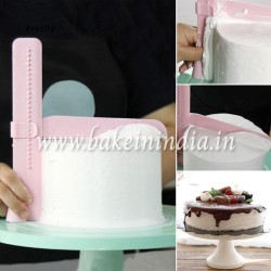 Adjustable Fondant Cake Scraper Icing Piping Cream Spatula Edges Smoother Baking Tool