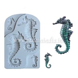 Seahorse Shape Fondant Cake Mold Chocolate Silicone Mold Seahorse Shape Fondant Cake Mold Chocolate Silicone Mold