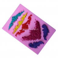 Baroque designer mould silicone