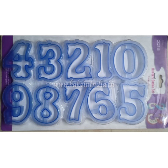 Big Number Fondant Cake Biscuit Baking Mould Cookie Cutters Big Number Fondant Cake Biscuit Baking Mould Cookie Cutters
