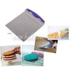 Stainless Steel Cake Lifter and Pizza Lifter with Non-Slip Handle Stainless Steel Cake Lifter and Pizza Lifter with Non-Slip Handle