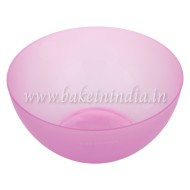 Plastic Solid Mixing Bowl, 1 Piece, Random colour, 24 cm Diameter