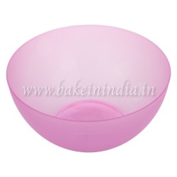 Plastic Solid Mixing Bowl, 1 Piece, Random colour, 24 cm Diameter