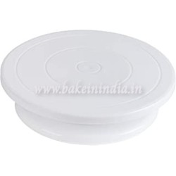 Plastic Cake Turntable 360° Degree Rotating (Random Colour) Plastic Cake Turntable 360° Degree Rotating (Random Colour)