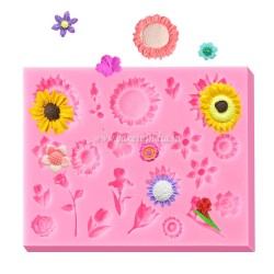 Flower Silicon Fondant Mould for Cake Decorating Flower Silicon Fondant Mould for Cake Decorating
