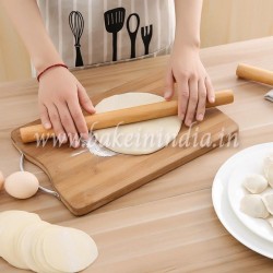 Wooden Rolling Pin for Baking, Fondant & Cookies Wooden Rolling Pin for Baking, Fondant & Cookies