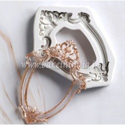 Vintage Mirror Fondant/ Silicon/ Clay Marzipan For Cake Decoration Vintage Mirror Fondant/ Silicon/ Clay Marzipan For Cake Decoration