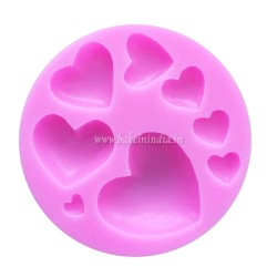 Heart Shaped Silicon Mold Fondant Cake Tool Heart Shaped Silicon Mold Fondant Cake Tool