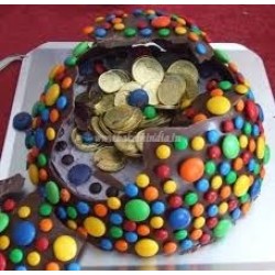 Cake Round Shape (Red) Pinata Cake Silicon Mould for Chocolate Cake Round Shape (Red) Pinata Cake Silicon Mould for Chocolate